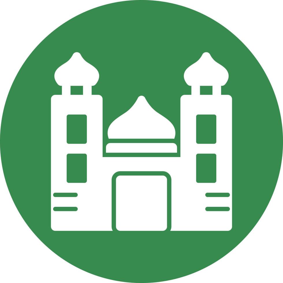 diseño de icono de vector de mezquita