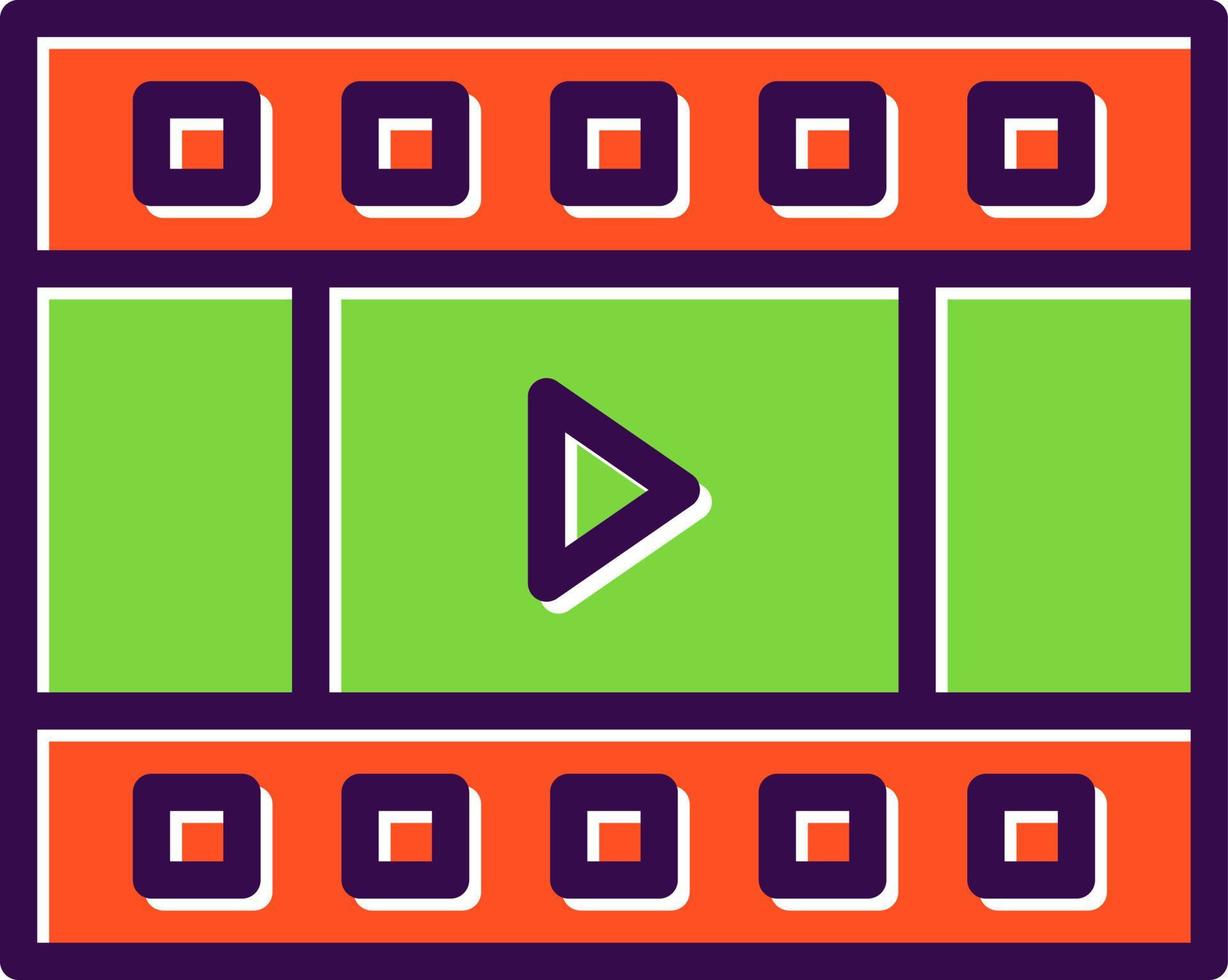 Video Editor Vector Icon Design