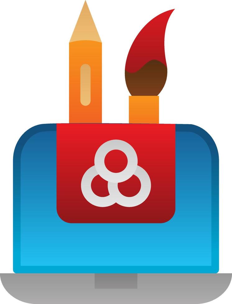 Graphic Designer Vector Icon Design
