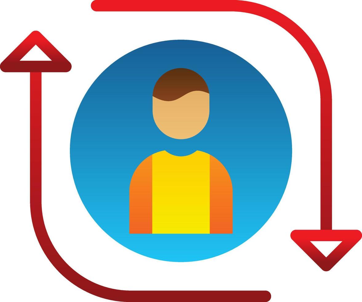 Customer Retention Vector Icon Design