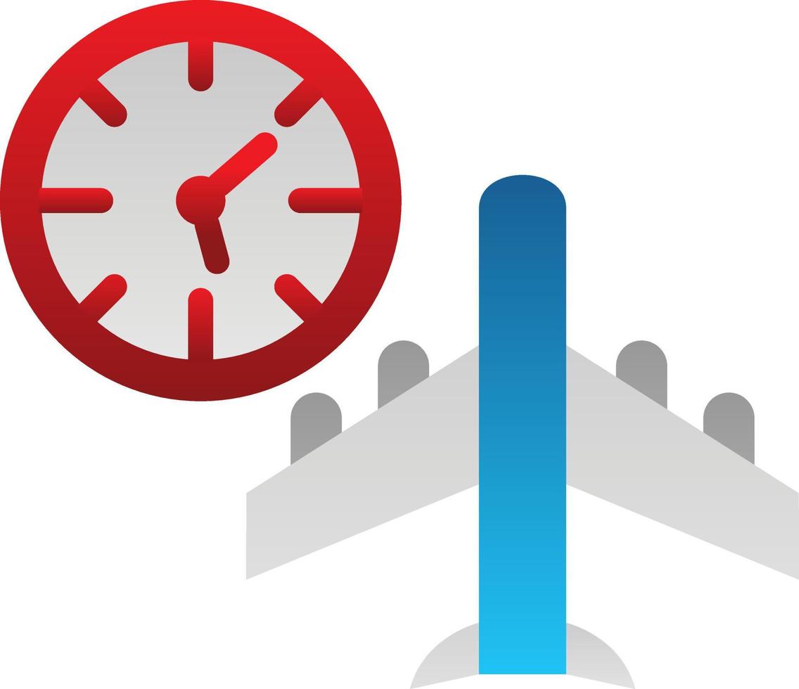 Jet Lag Vector Icon Design