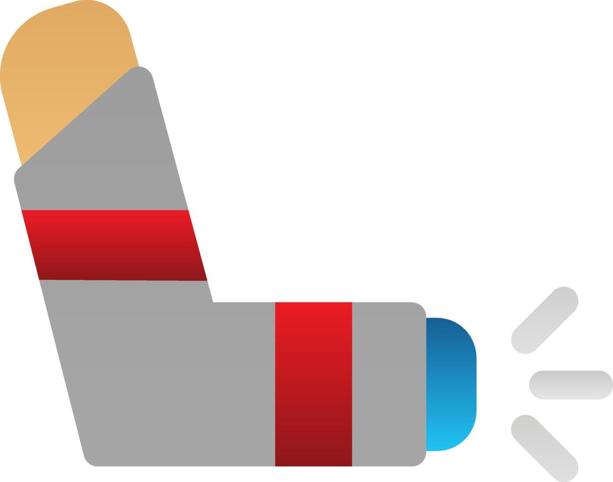 Inhaler Vector Icon Design