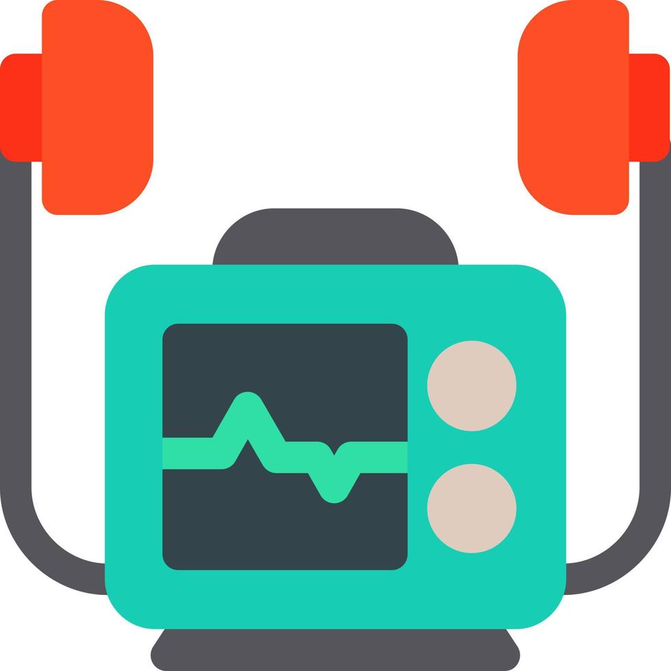 Defibrillator Vector Icon Design