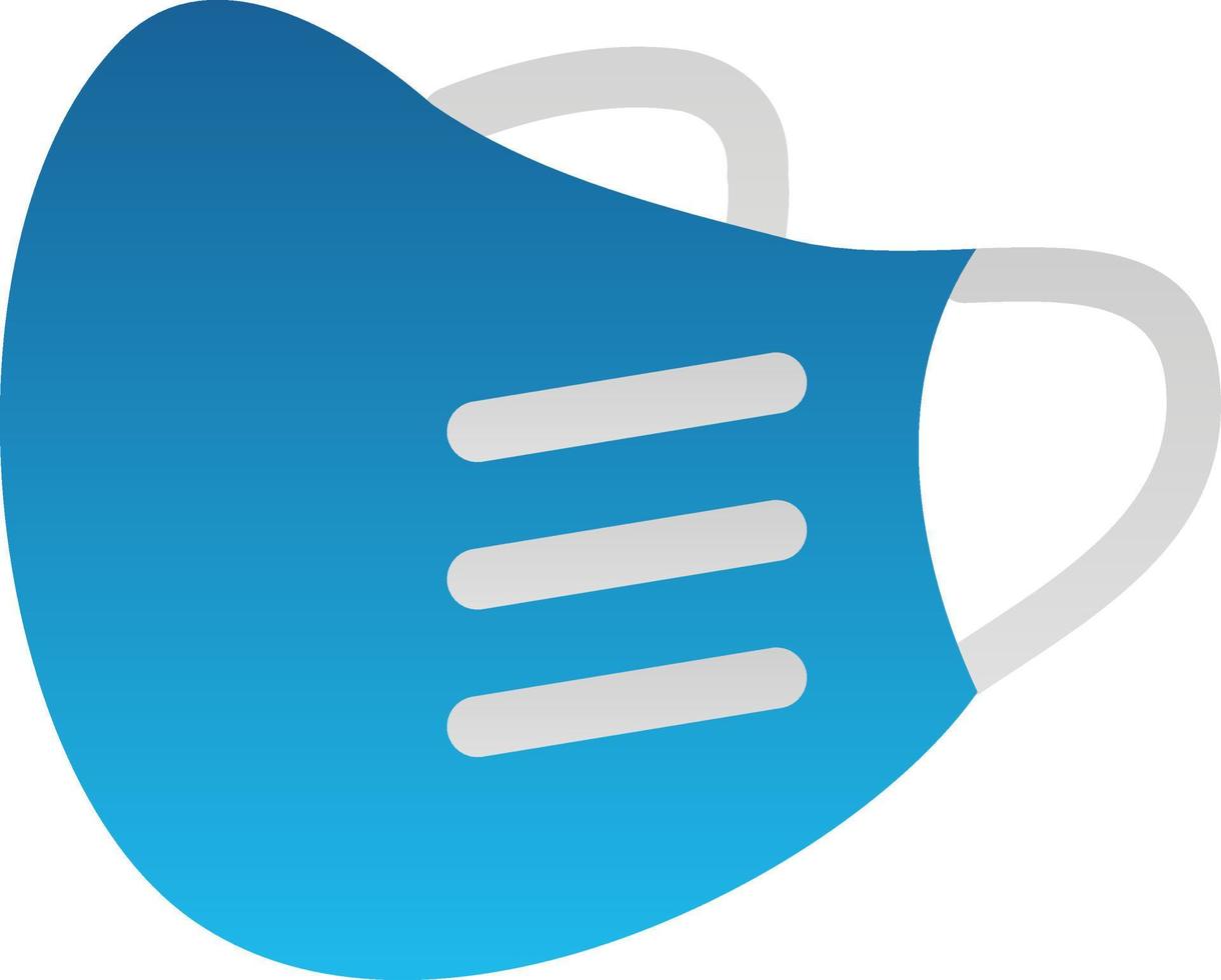 Face Mask Vector Icon Design