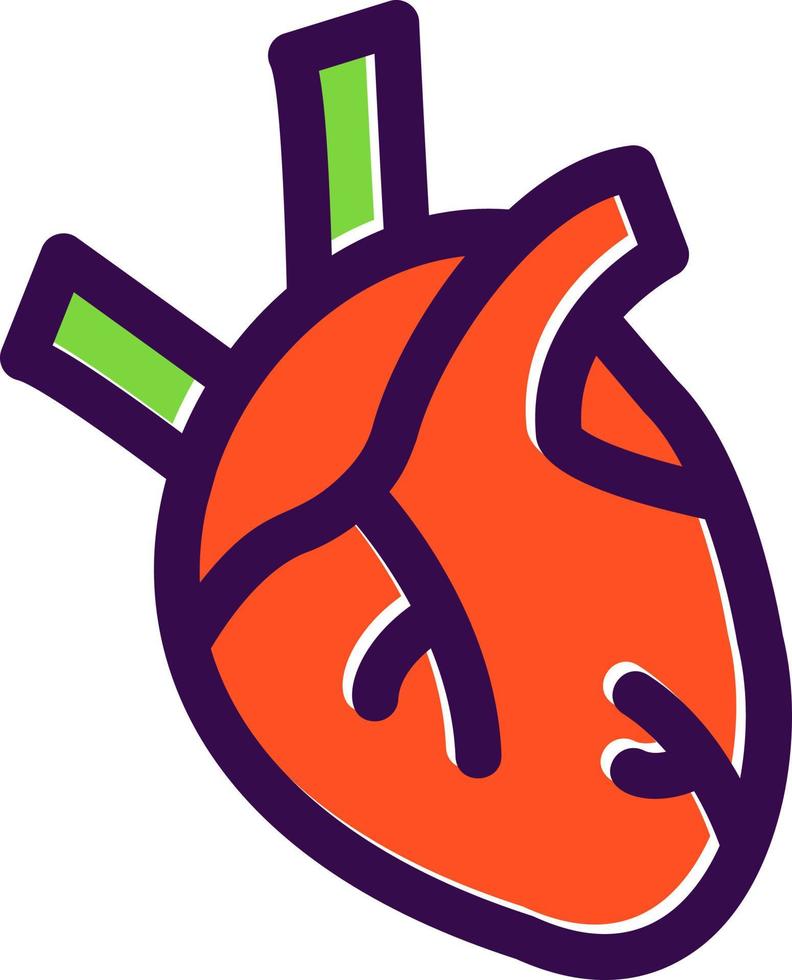 diseño de icono de vector de corazón