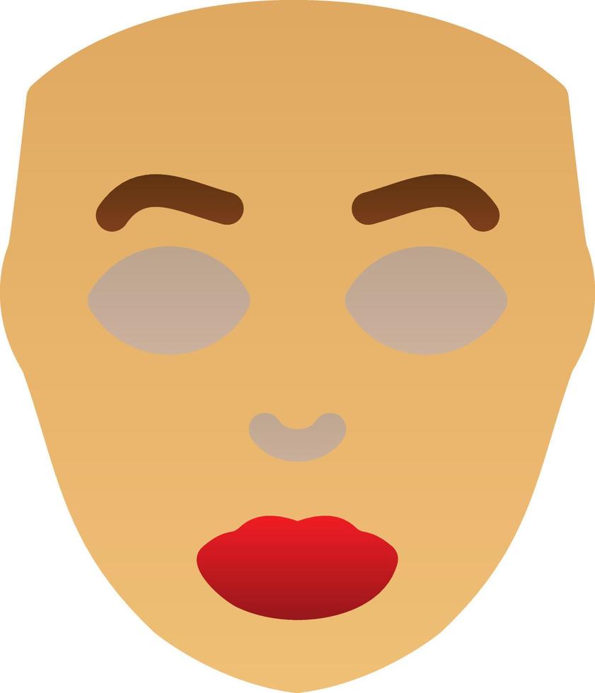 Facial Plastic Surgery Vector Icon Design