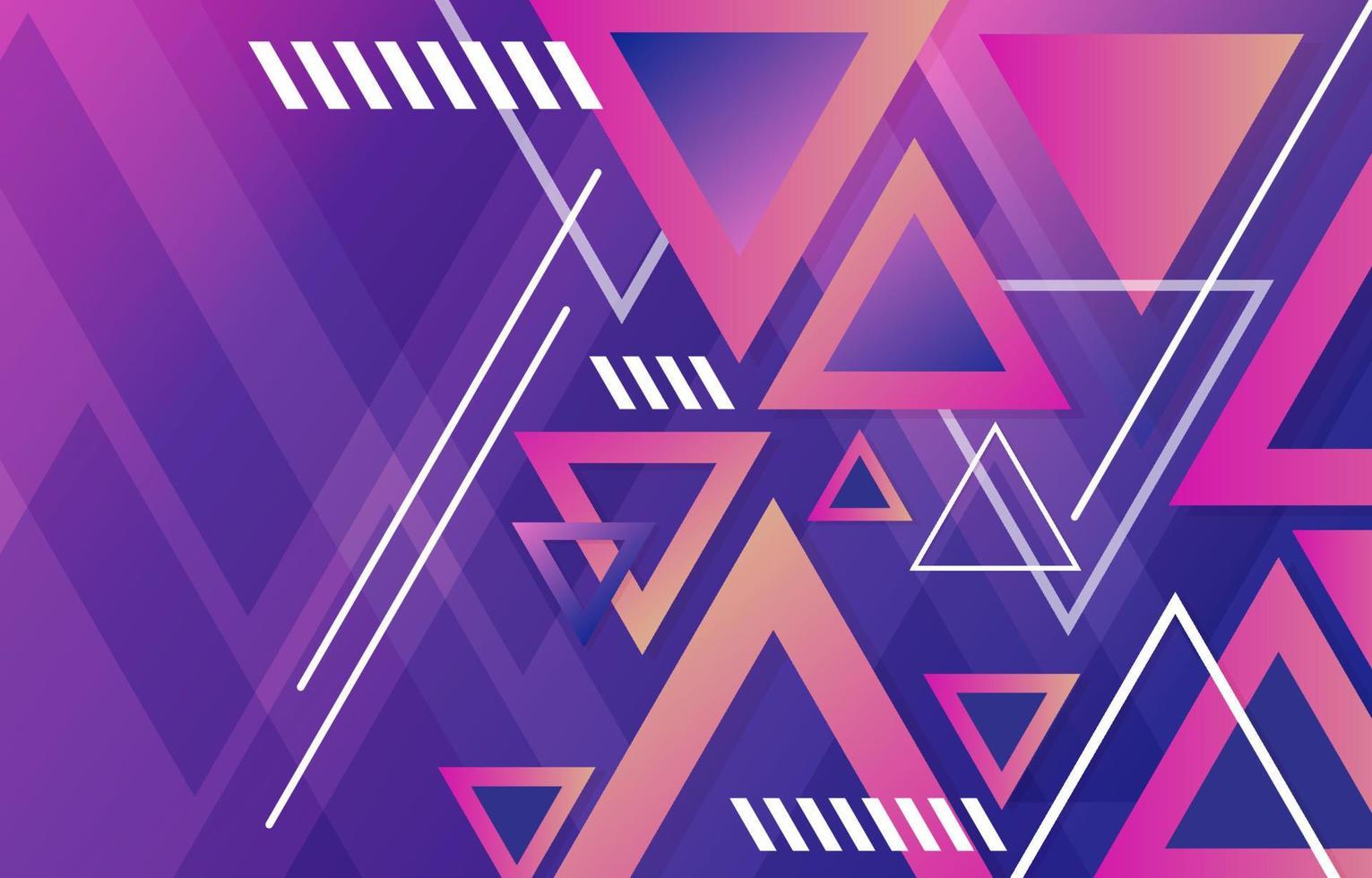 Triangular Geometric Gradient Background vector