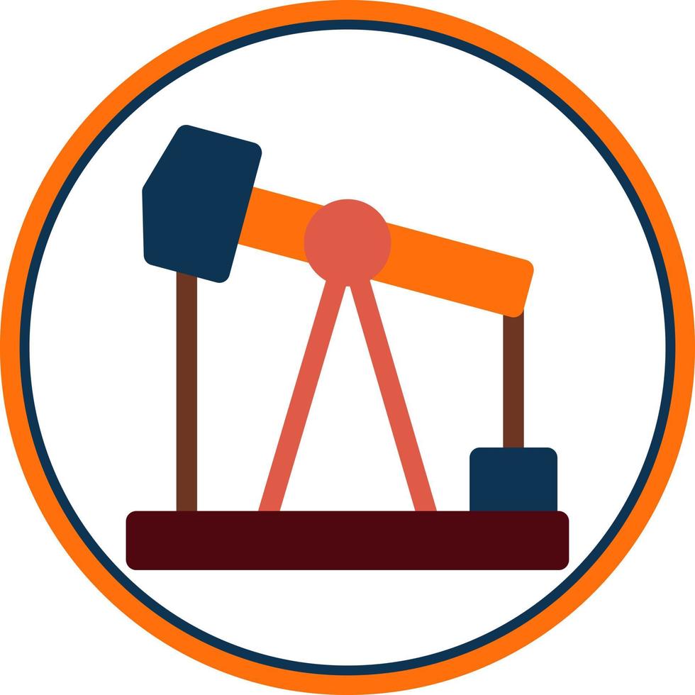 Oil Pump Vector Icon Design