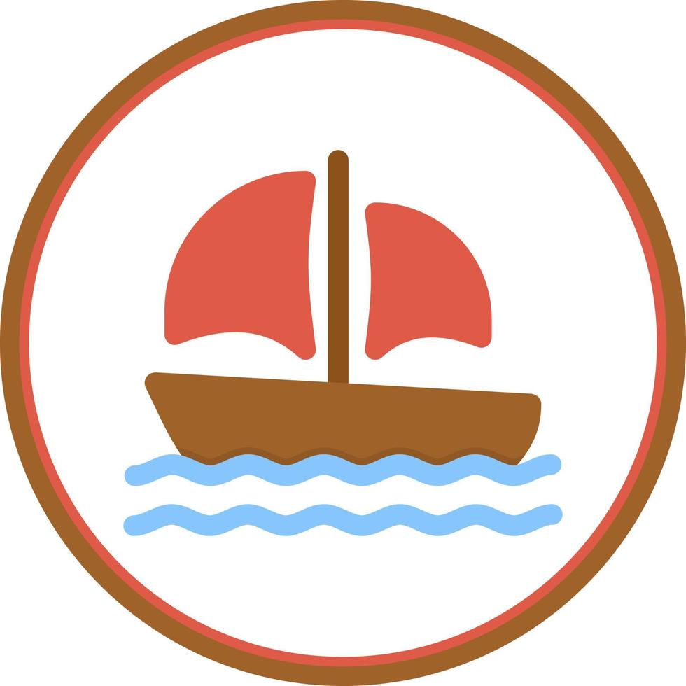 Boat Vector Icon Design