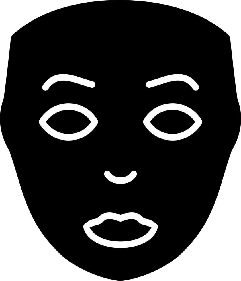 diseño de icono de vector de cirugía plástica facial