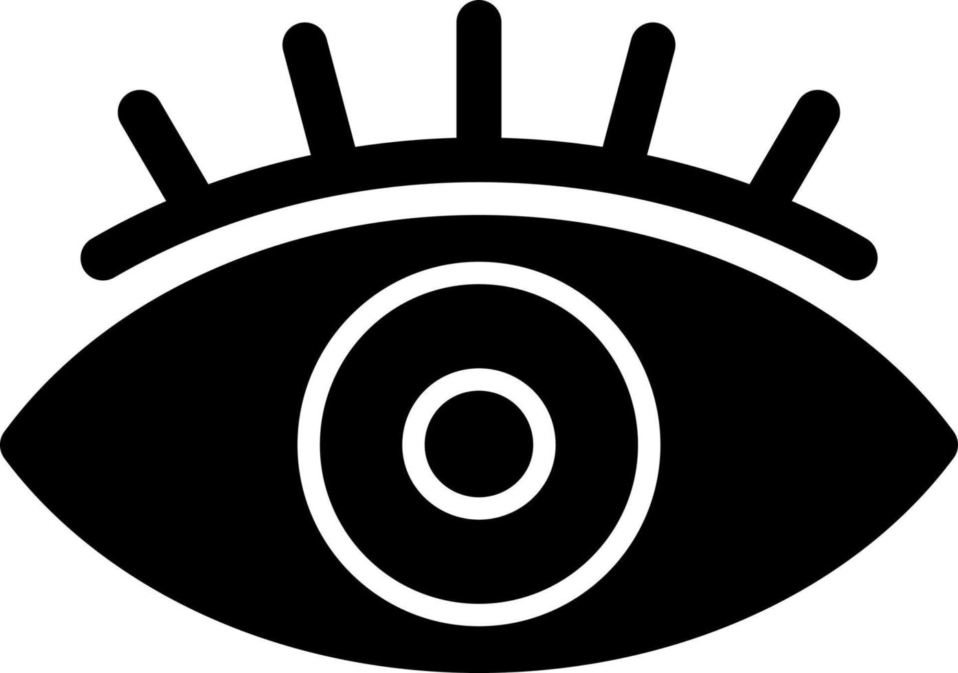 Eyes Vector Icon Design