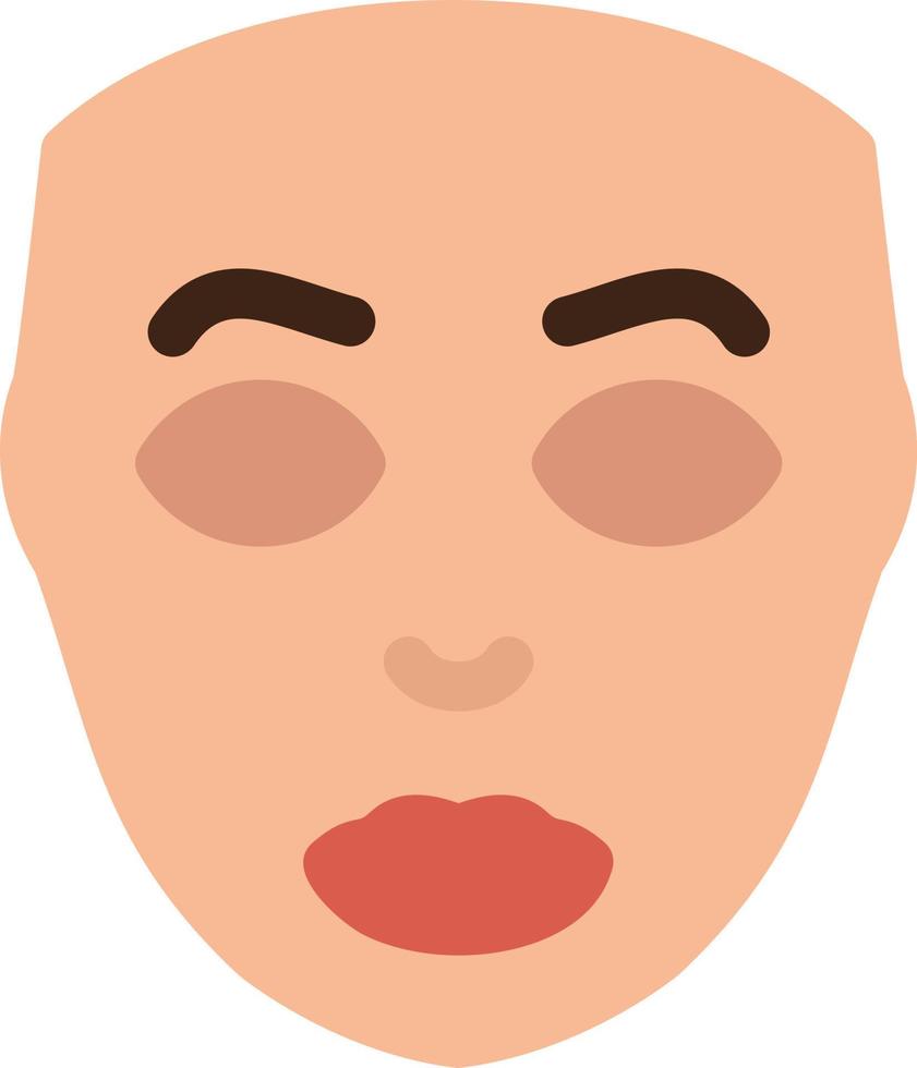 Facial Plastic Surgery Vector Icon Design