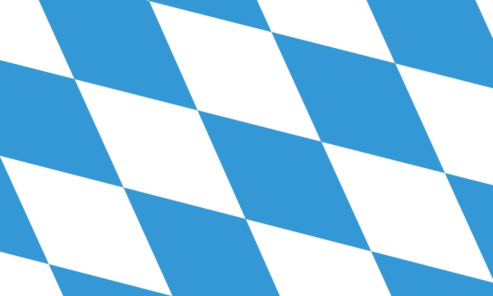 Bavaria flag. Germany. Flag of the Free State of Bavaria. vector