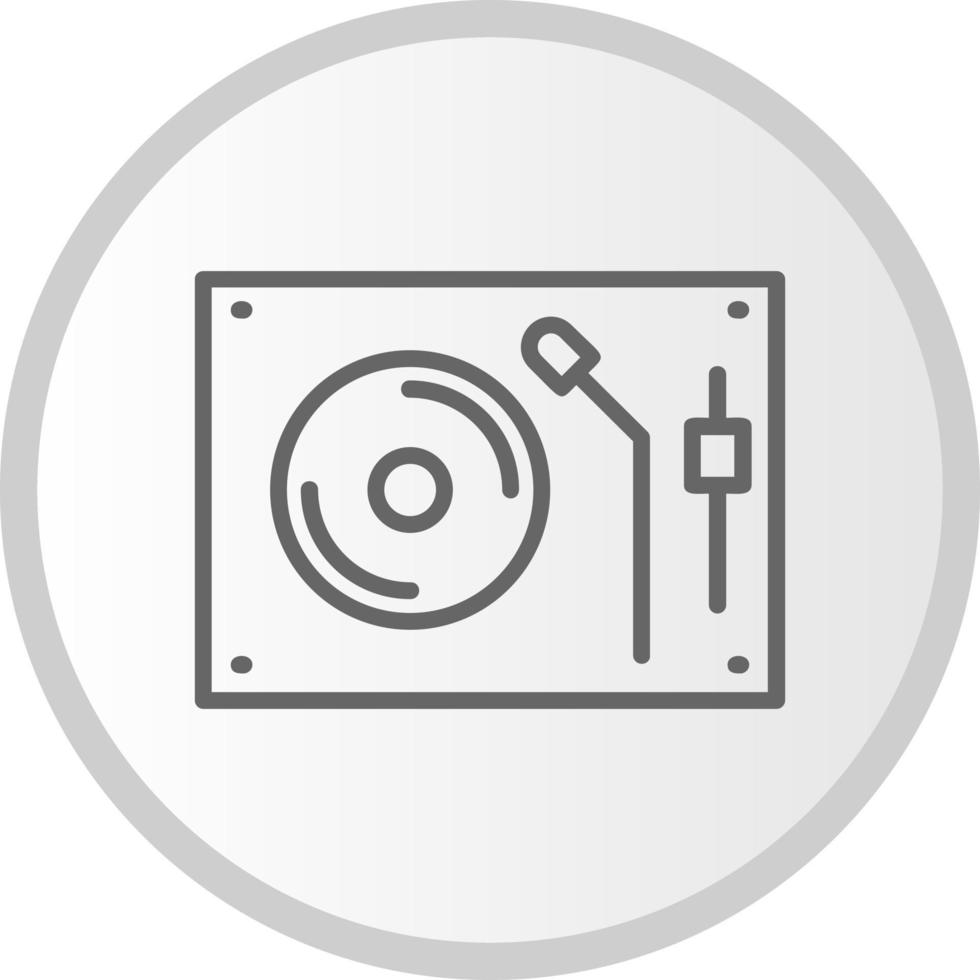 Turntable Vector Icon