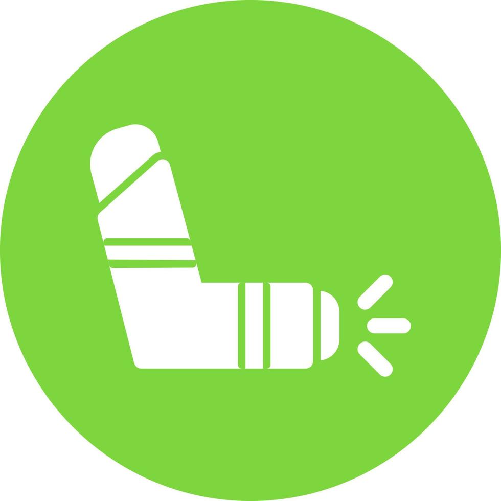 Inhaler Vector Icon Design