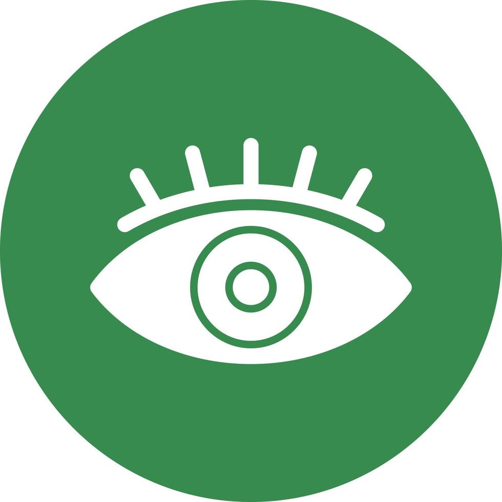 Eyes Vector Icon Design