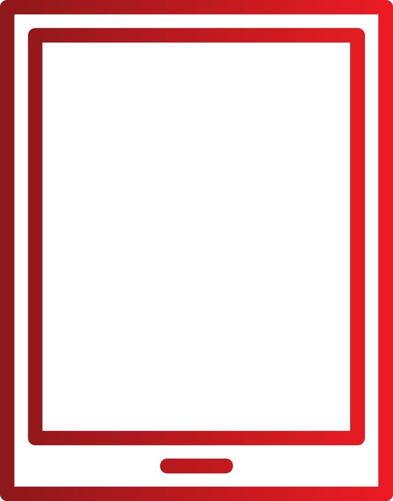 Tablet Vector Icon
