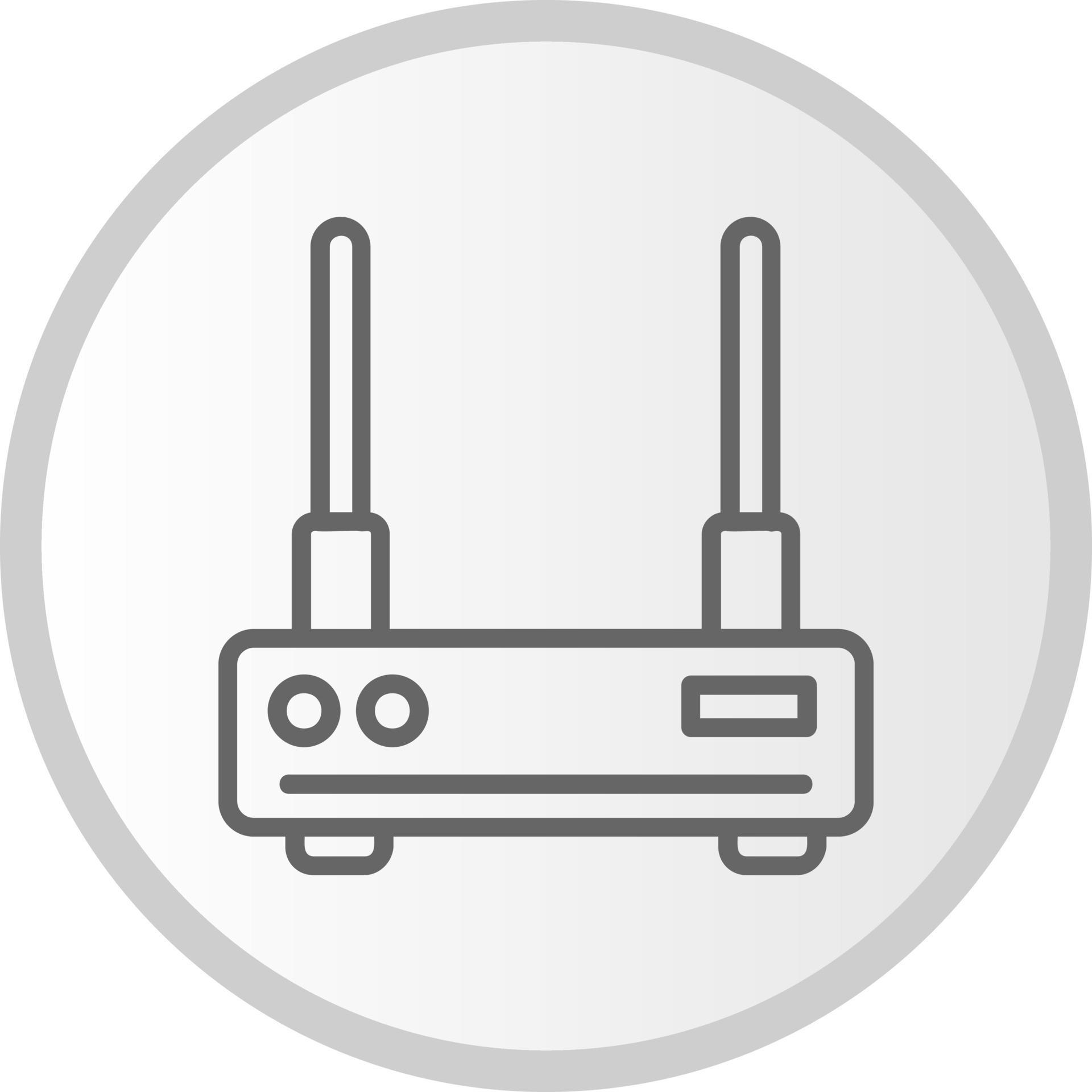 Modem Vector Icon 15773155 Vector Art at Vecteezy