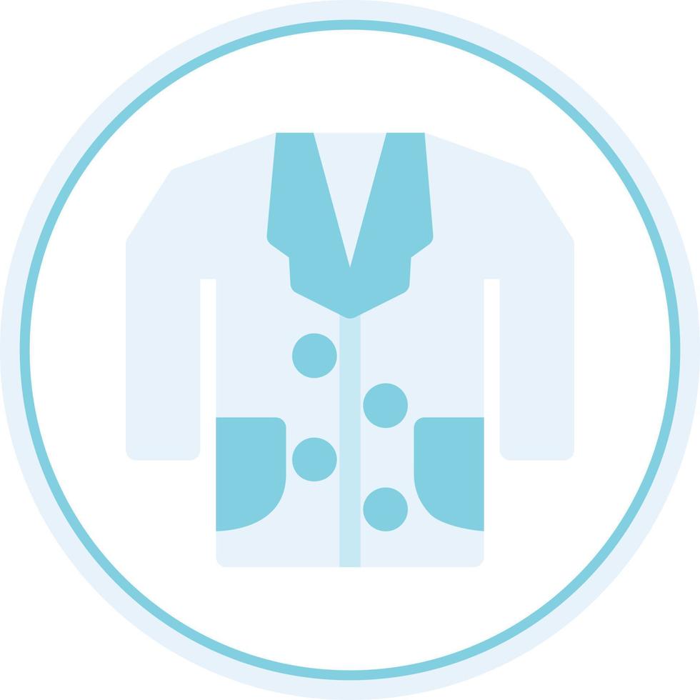 Doctor Coat Vector Icon Design