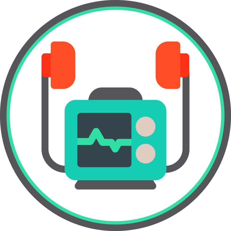 Defibrillator Vector Icon Design