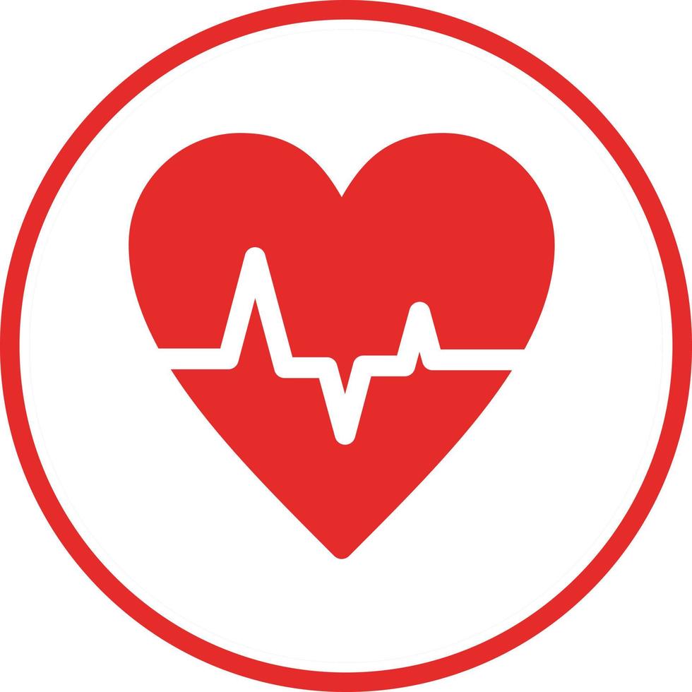 diseño de icono de vector de cardiología