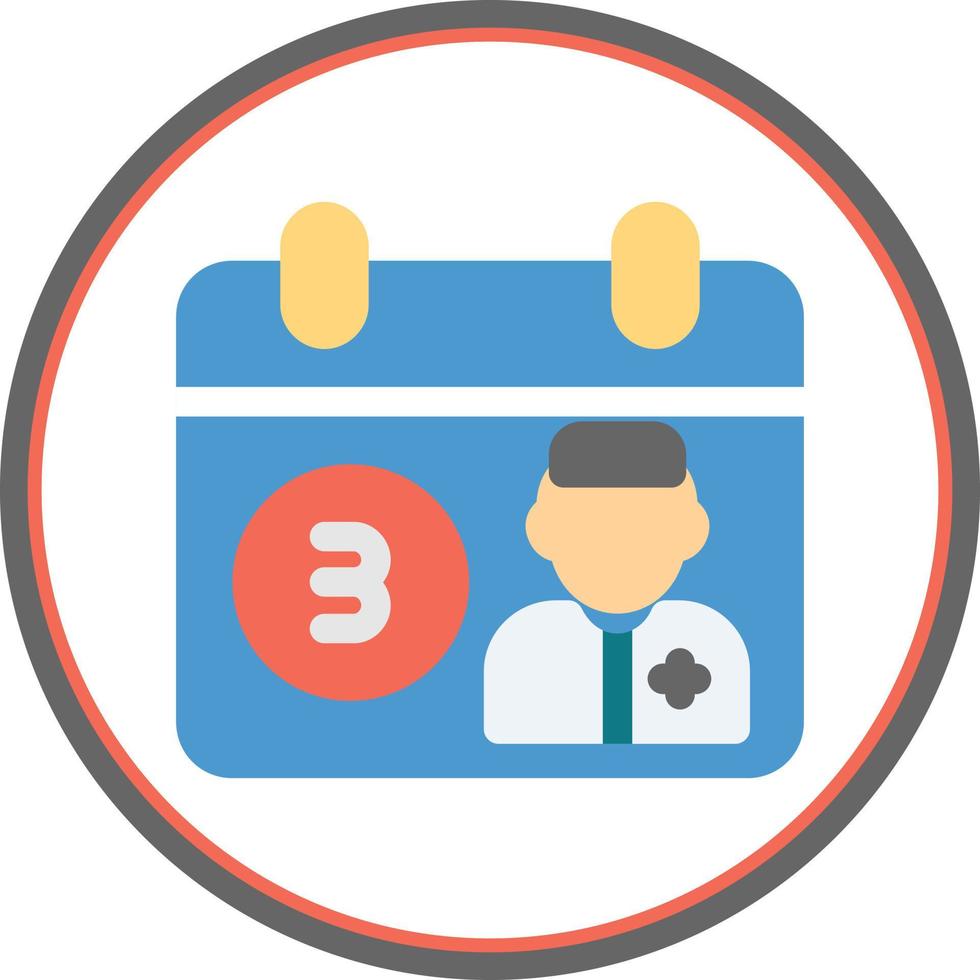 Doctor Visit Day Vector Icon Design