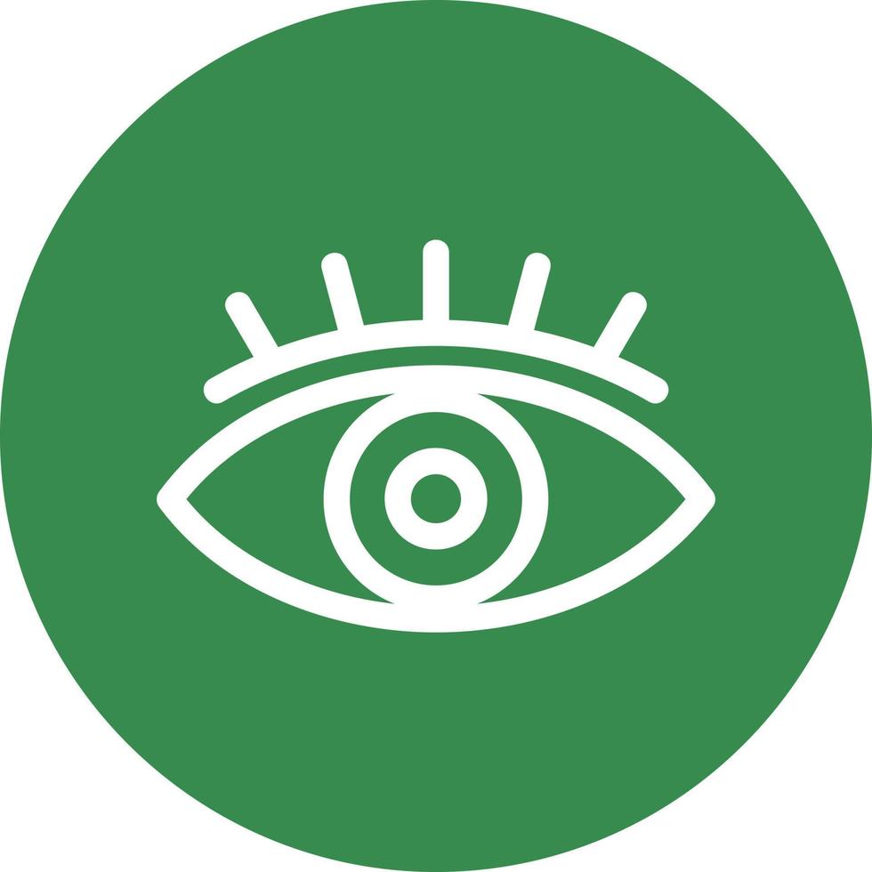 Eyes Vector Icon Design