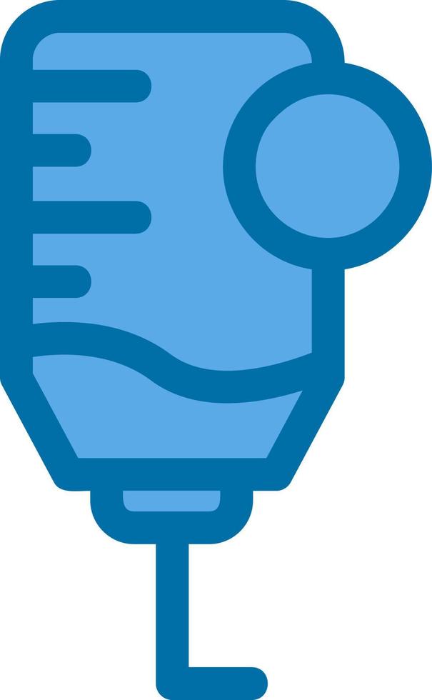 Blood Bag Vector Icon Design
