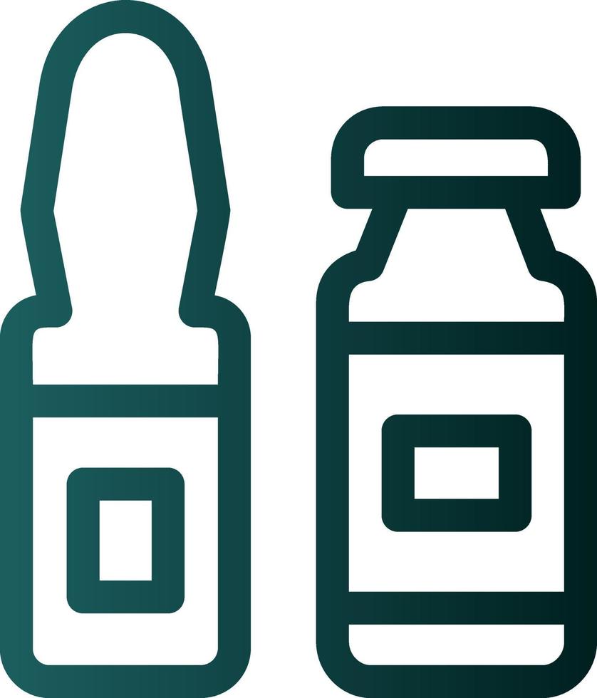 Ampoule Vector Icon Design