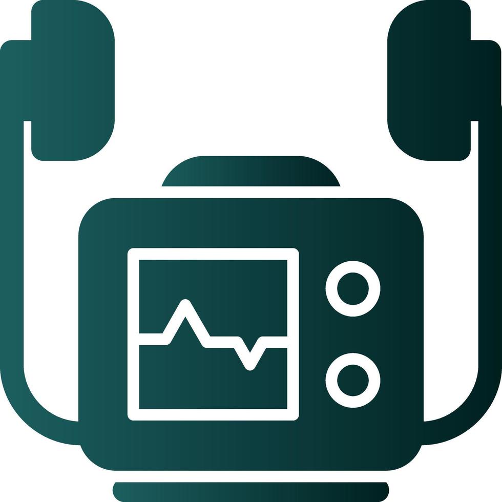 Defibrillator Vector Icon Design