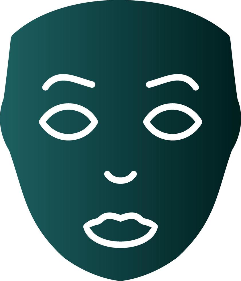 diseño de icono de vector de cirugía plástica facial