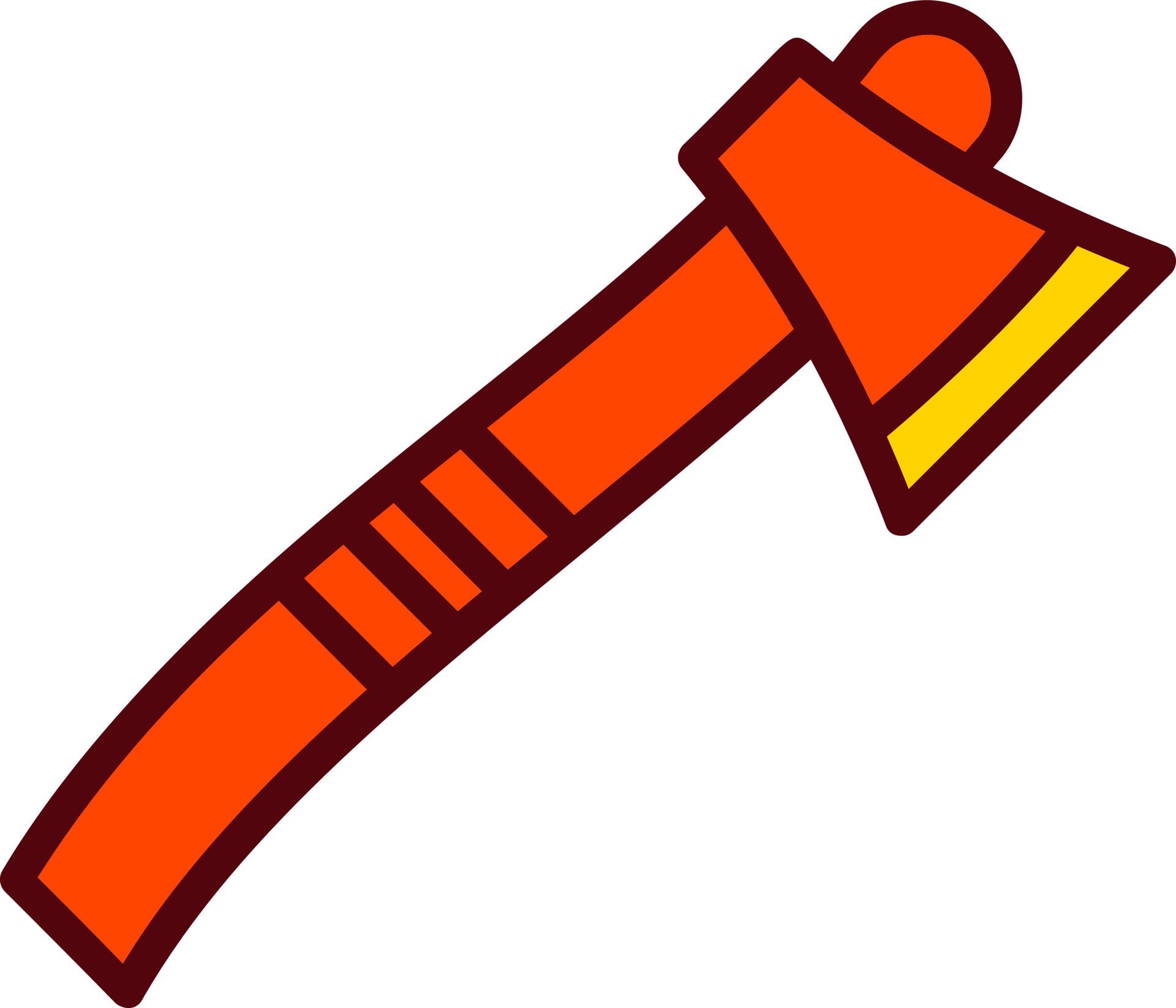 Hatchet Vector Icon 15773394 Vector Art at Vecteezy