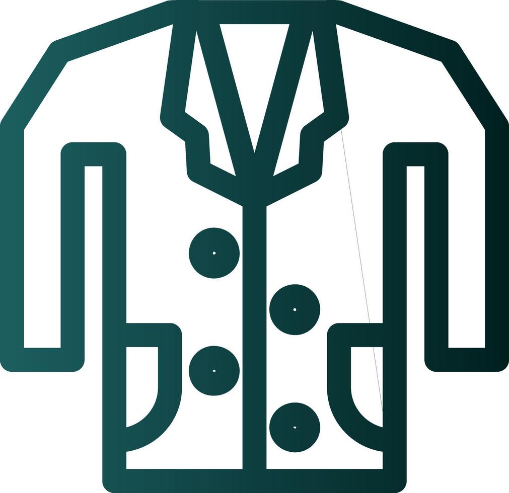 Doctor Coat Vector Icon Design