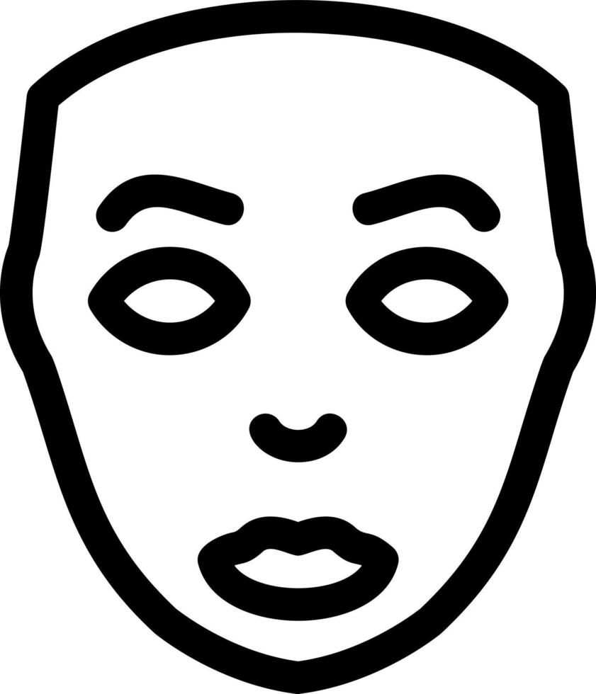 diseño de icono de vector de cirugía plástica facial