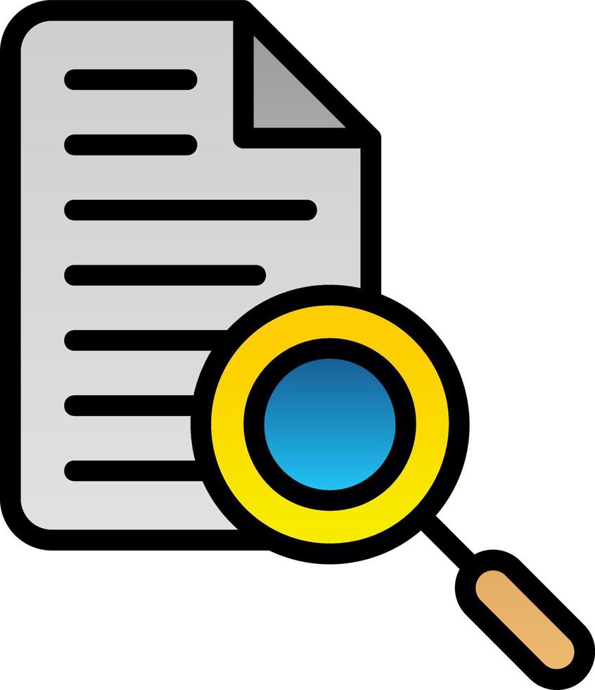 Proofreading Vector Icon Design