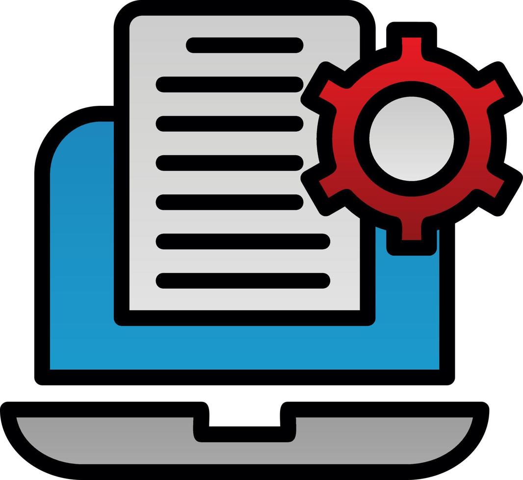 Business Automation Vector Icon Design