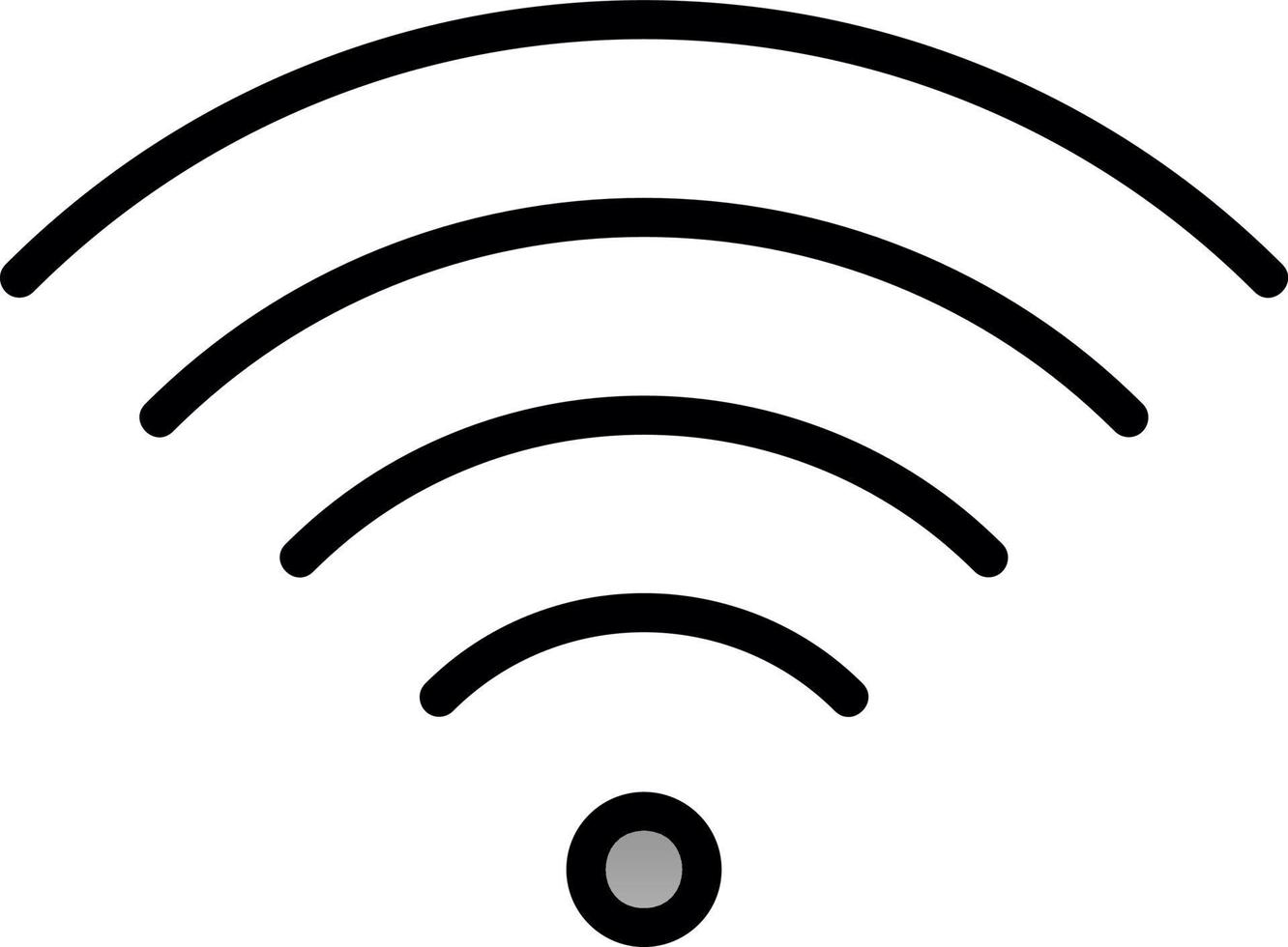 diseño de icono de vector wifi gratis