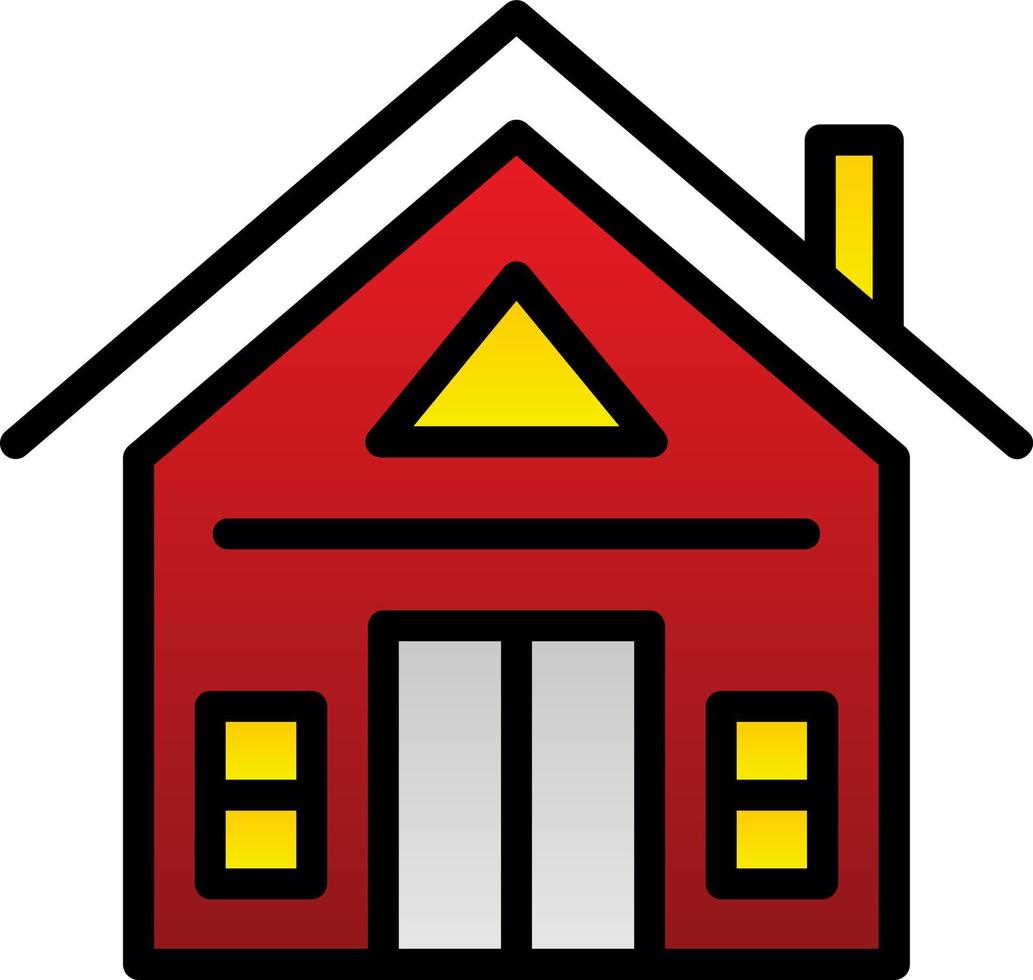 House Sitting Vector Icon Design