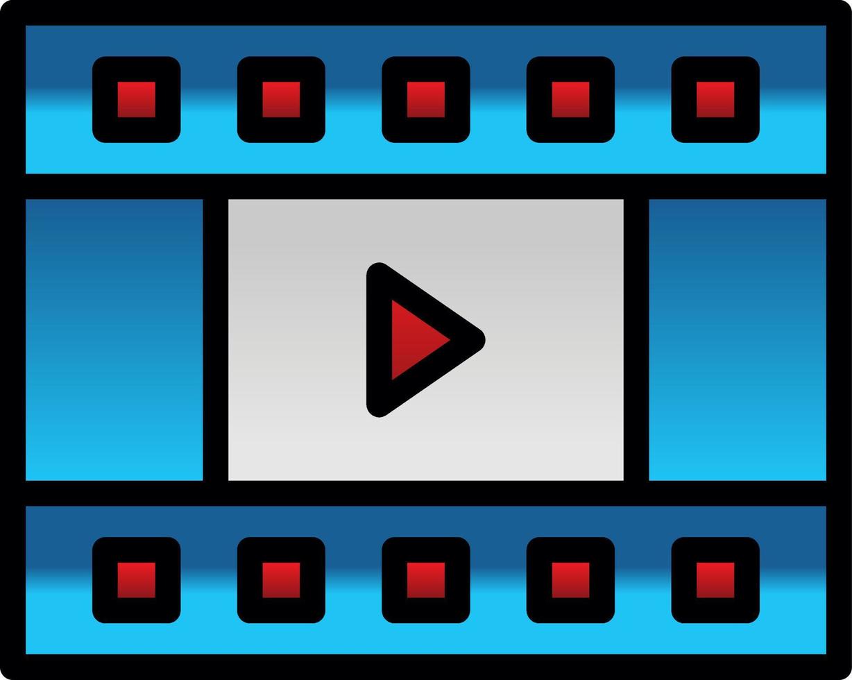 Video Editor Vector Icon Design