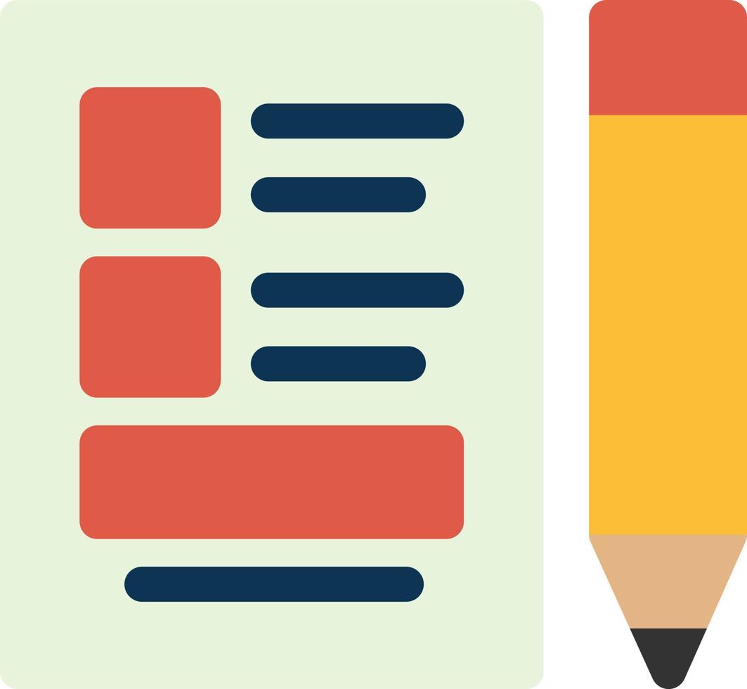 Unstructured Data Vector Icon Design