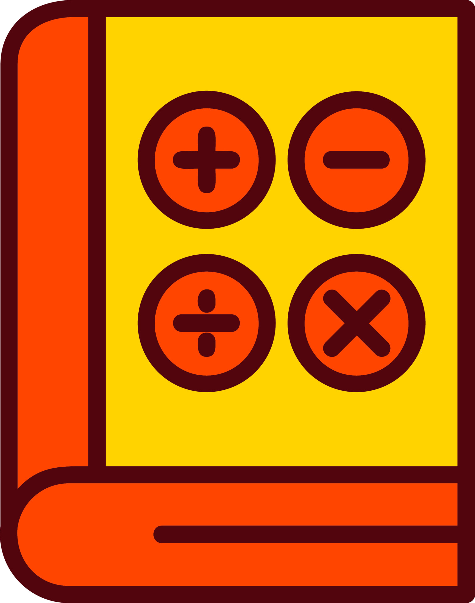 Maths Vector Icon 15773684 Vector Art at Vecteezy