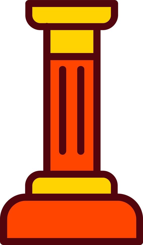 Pillar Vector Icon