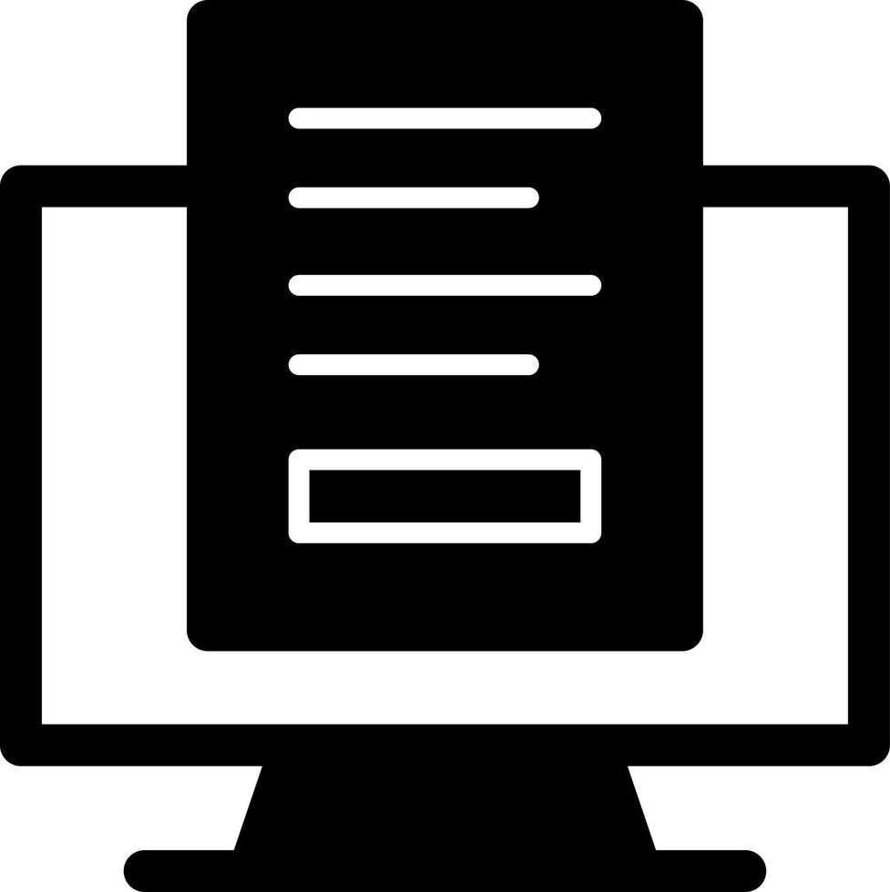 Predictive Analytics Vector Icon Design