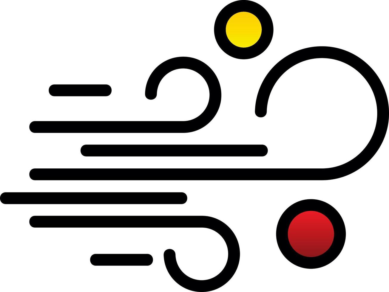 Air Quality Vector Icon Design