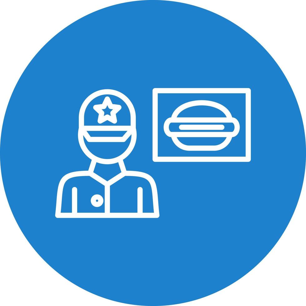 Delivery Man Vector Icon Design