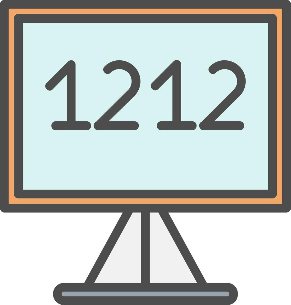 Whiteboard Vector Icon