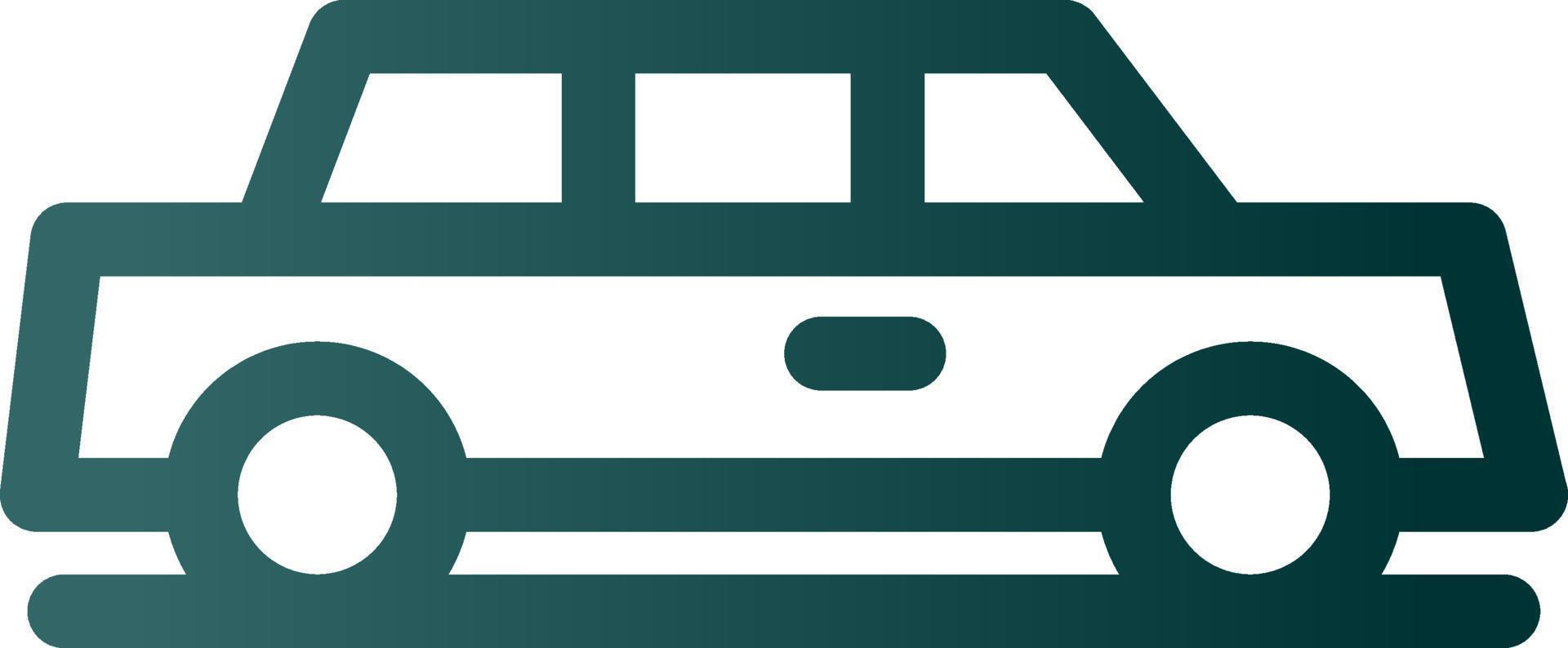Limousine Vector Icon Design