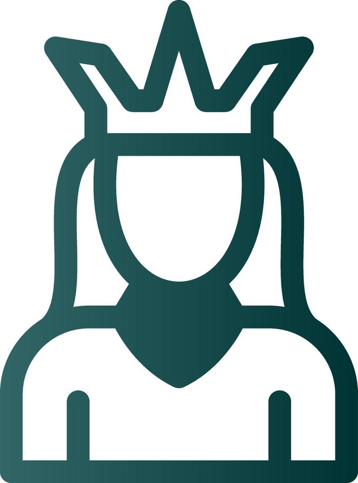 diseño de icono de vector de emperador
