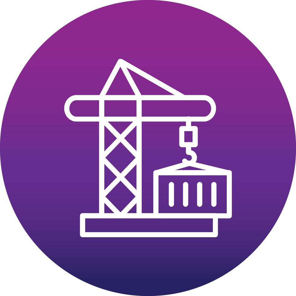 Construction Container Vector Icon 15774573 Vector Art at Vecteezy