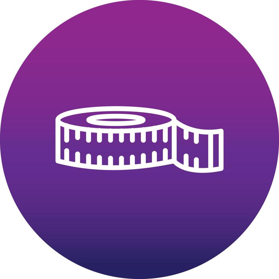 Measuring Tape Vector Icon